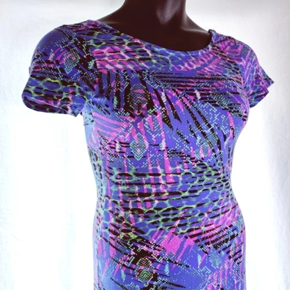 WAYF Colorful Animal Print Dress NWT 😍 - Picture 2 of 13